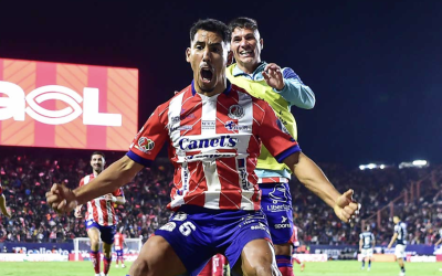 ATLÉTICO DE SAN LUIS TOMA MÍNIMA VENTAJA (2-1) SOBRE LOS RAYADOS DEL MONTERREY